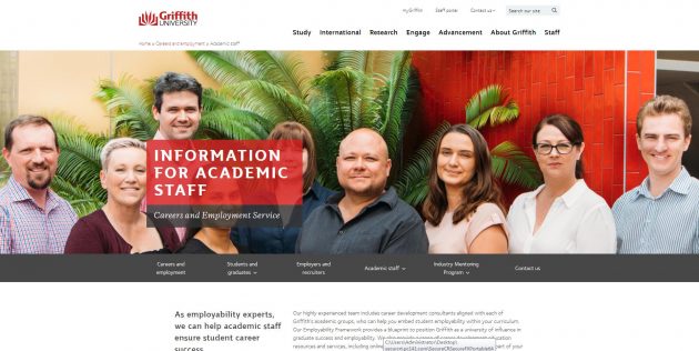 Academic staff - Griffith University