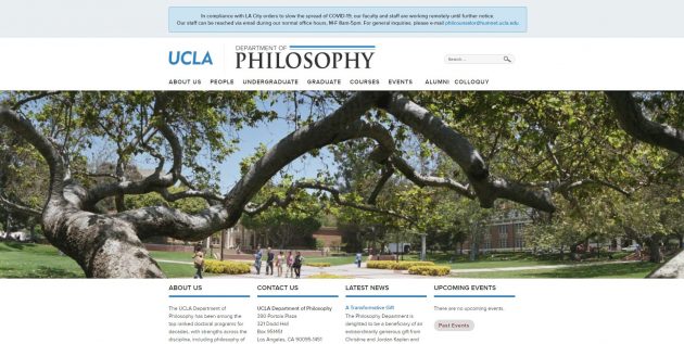Department of Philosophy - UCLA