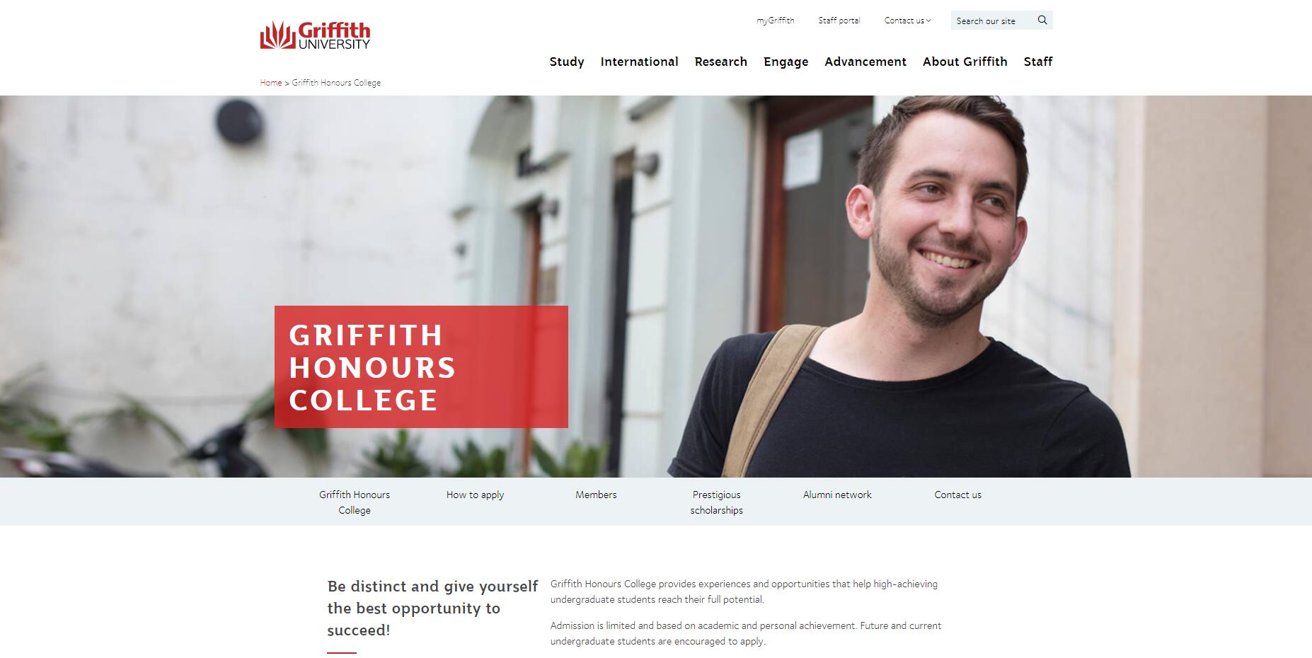 Griffith Honours College - Griffith University