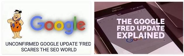 What is the Google Fred Update