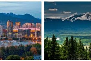 Attractions of British Columbia, Canada